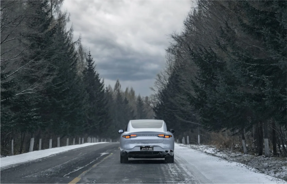 Leapmotor C01 на дороге